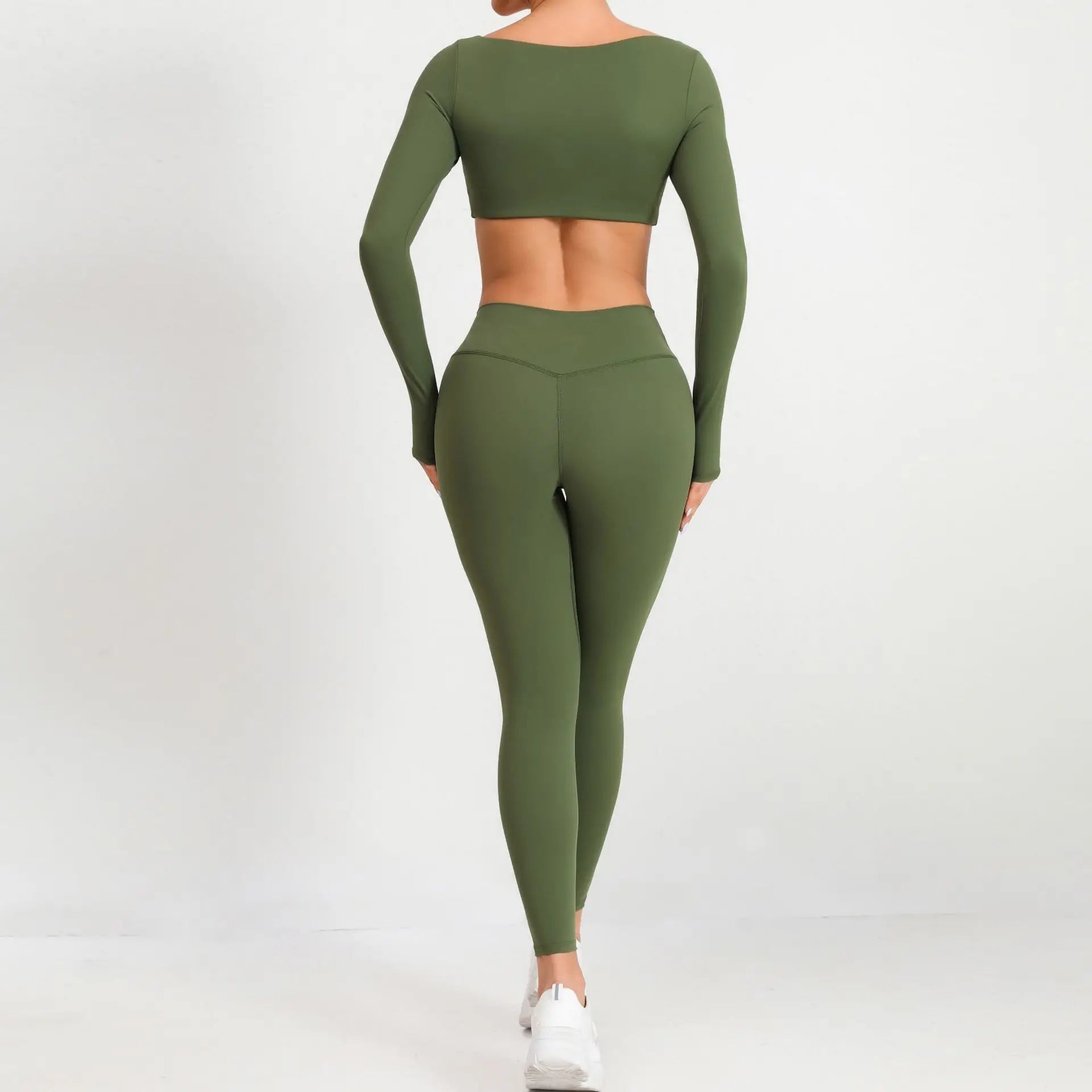 New Sport Shirt Women Clothes Sportswear Long Sleeve T-shirt for Fitness Yoga Wear Ladies Crop Top Gym Workout Top with Cups