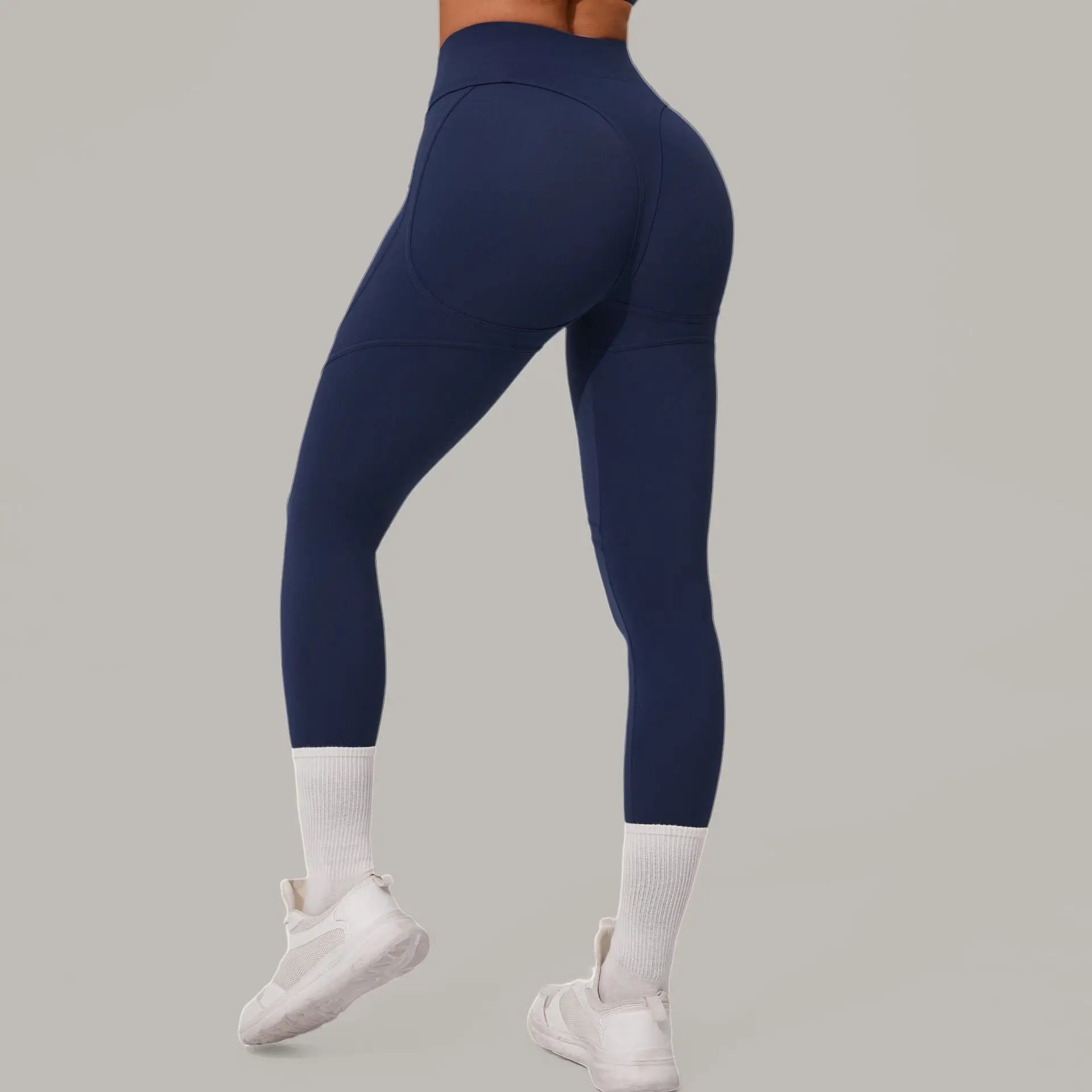 High Waist Yoga Pants Women Yoga Leggings Fitness Leggings Running Cycling Pants Breathable Sports Leggings Workout Gym Clothing