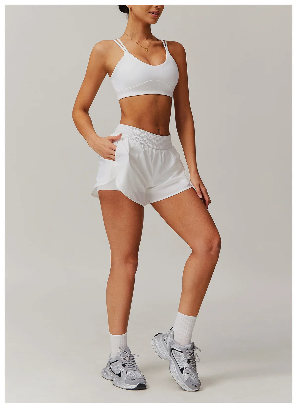 Women Yoga Suit 2PCS Sports Set Quick-Drying Gym Set Women Tracksuit Running Bra Workout Long Sleeve Sports Shirt Yoga Clothing
