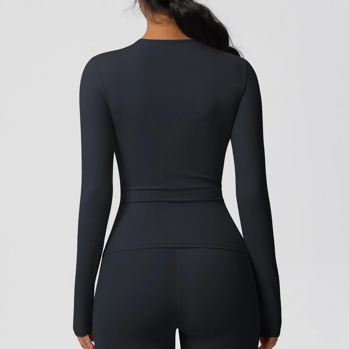 Yoga Shirts For Women Long Sleeve Fitness Running Push Up Gym Clothes Workout Dry Fit Breathable High Elastic Sports Top