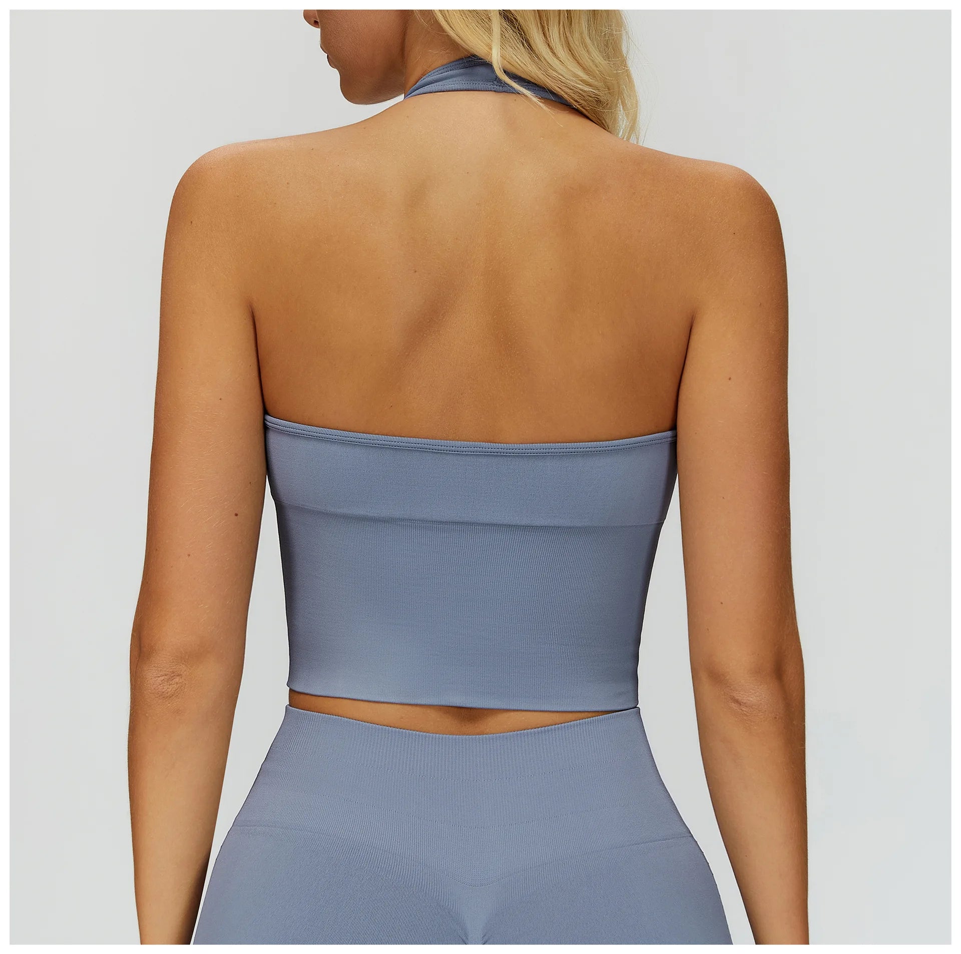 Seamless Fitness Bra Workout Tops Gym Underwear Fitness Sports Bras Sexy Athletic Sport Bra Women Backless Gym Yoga Crop Top