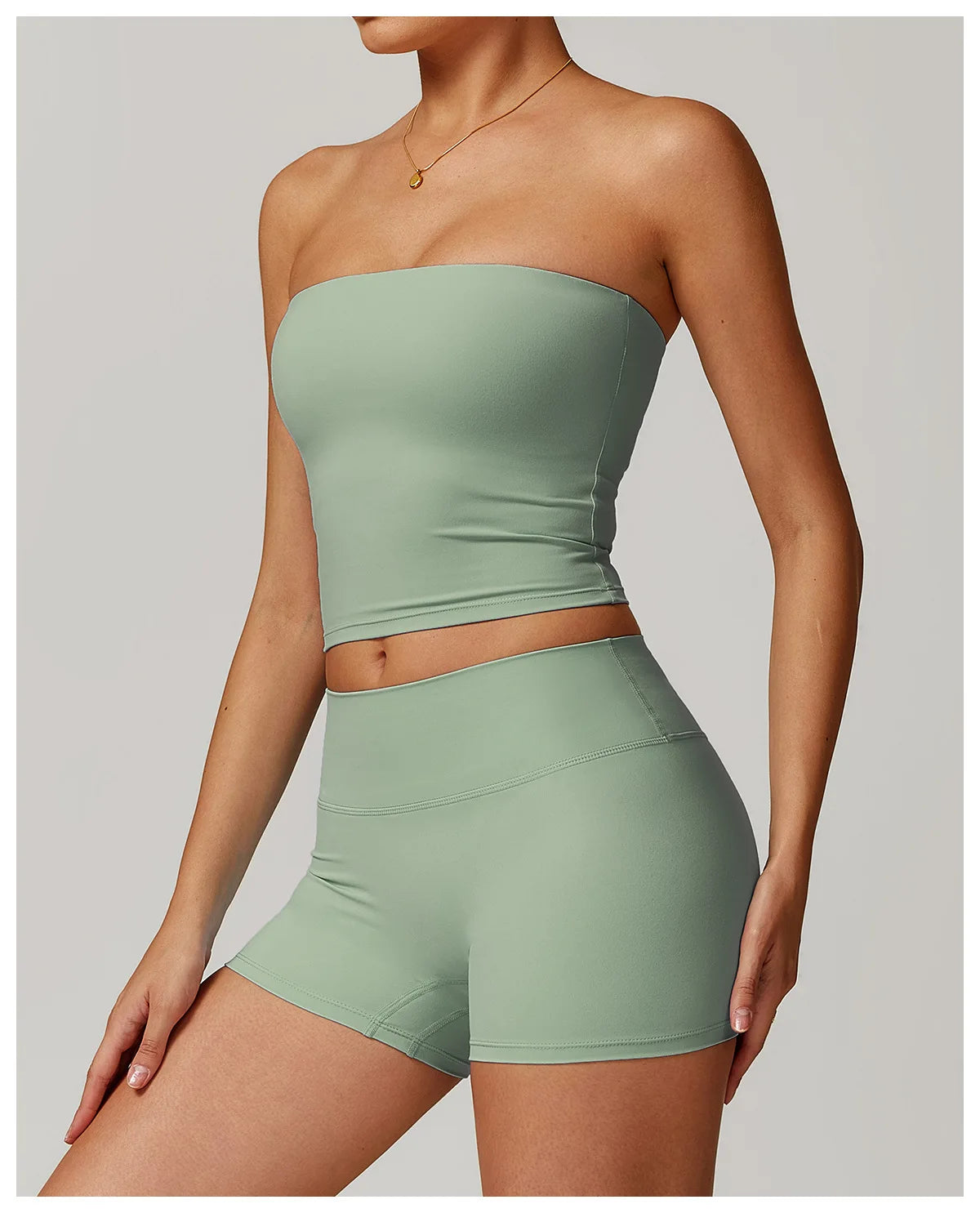 New Strapless Yoga Vest for Women Sexy Beautiful Back Sports Bra Shock Resistant Quick Drying Fitness Top for Women Underwear