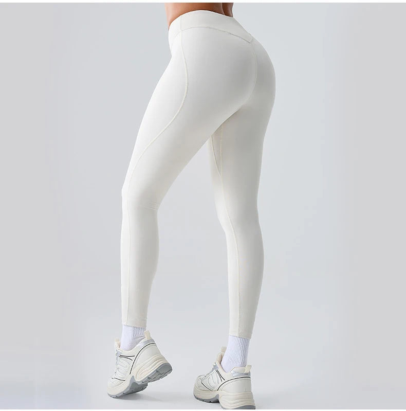 High Waist Yoga Leggings Women High Stretchy Butt Lifting Breathable Push Up Sports Pants for Women Gym Workout Leggings Tights