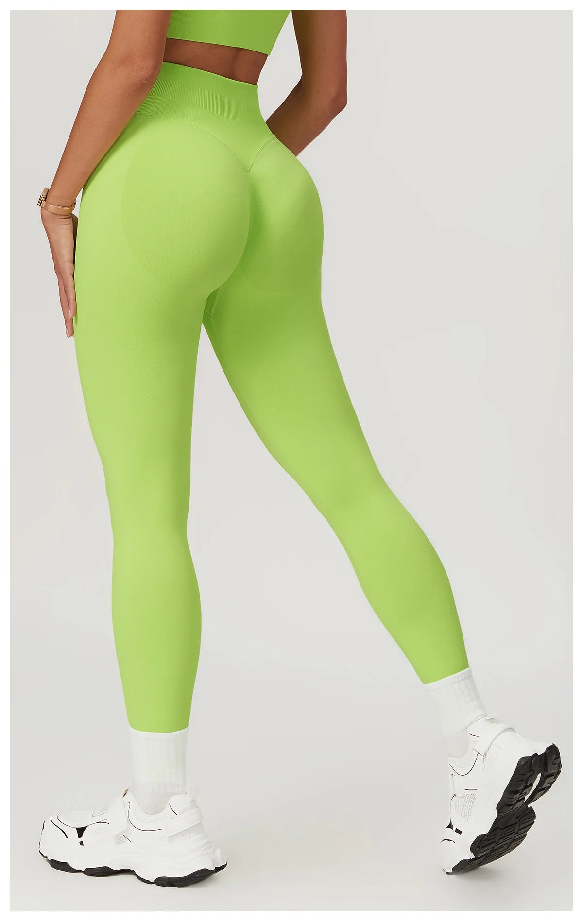 Ribbed Fitness Leggings Women Sport High Waist Tights Seamless Yoga Leggings Gym Jogging Quick Dry Push Up Slim Pants Running