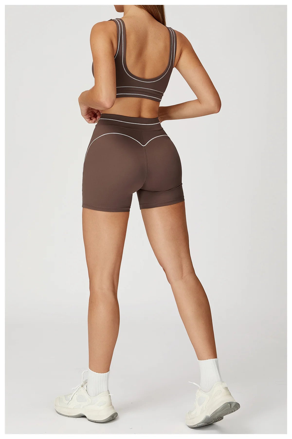 Yoga Shorts Women High Waist Workout Shorts Fitness Yoga Lift Butt Fitness Ladies Yoga Gym Running Impact Short Pants Sportswear