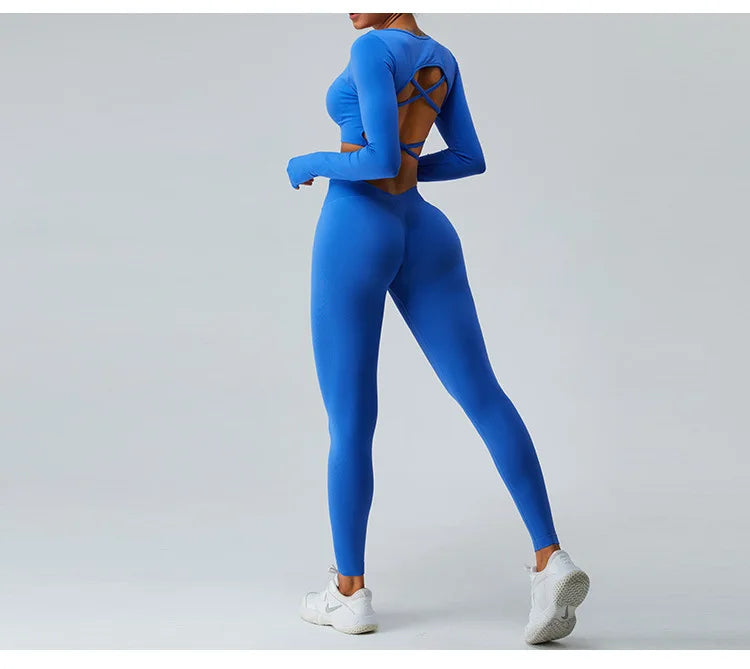 Seamless Push Up Sport Back V Butt Scrunch Leggings Women Workout Gym Clothing Women Training Tights Fitness Yoga Pants Leggings