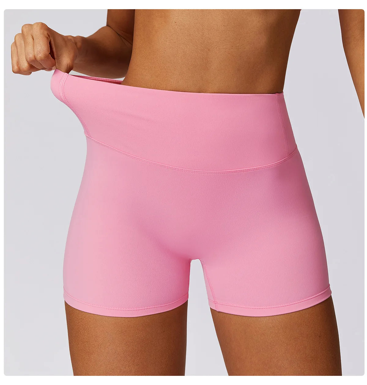 Sports Short Women Yoga Legging Shorts Squat Proof High Waist Running Fitness Shorts Quick Drying Cycling Workout Gym Shorts