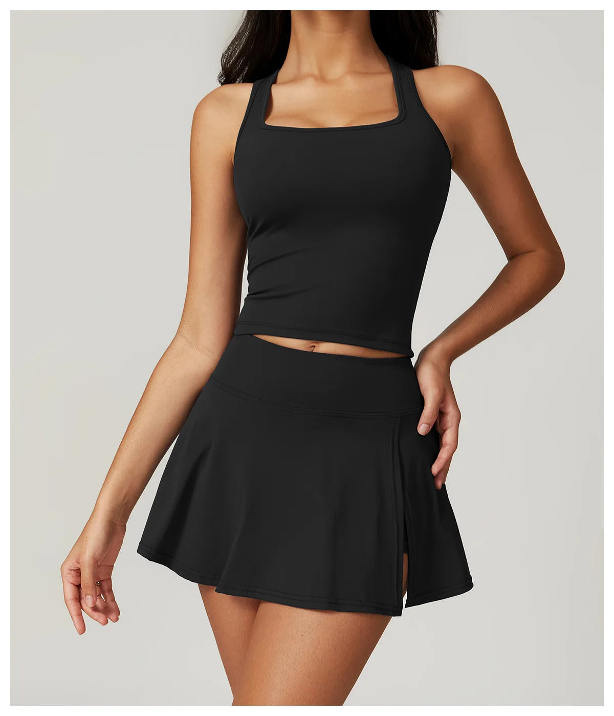 Summer Slim Yoga Shorts Women Short Skirts Ultra Short Mini Skirts Gym Exercise Running Fitness Tennis Anti-Light Sports Skirts