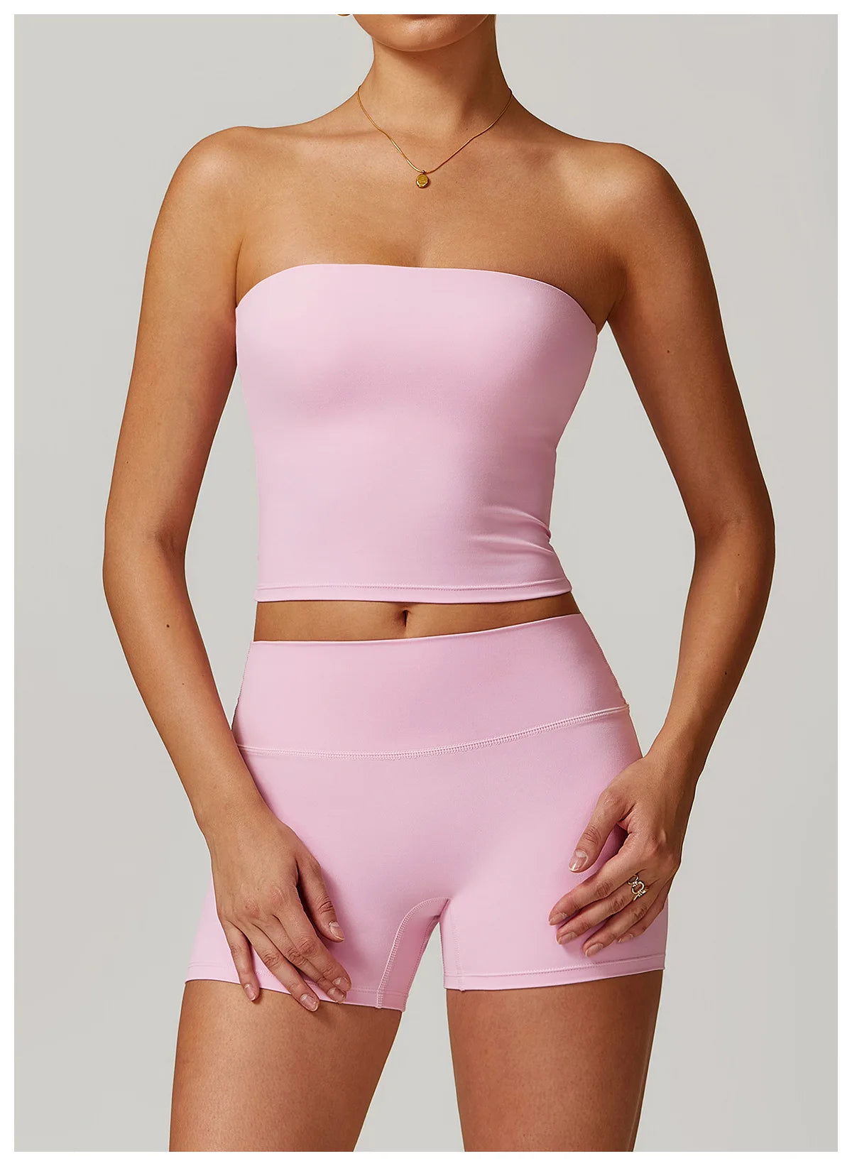 New Strapless Yoga Vest for Women Sexy Beautiful Back Sports Bra Shock Resistant Quick Drying Fitness Top for Women Underwear