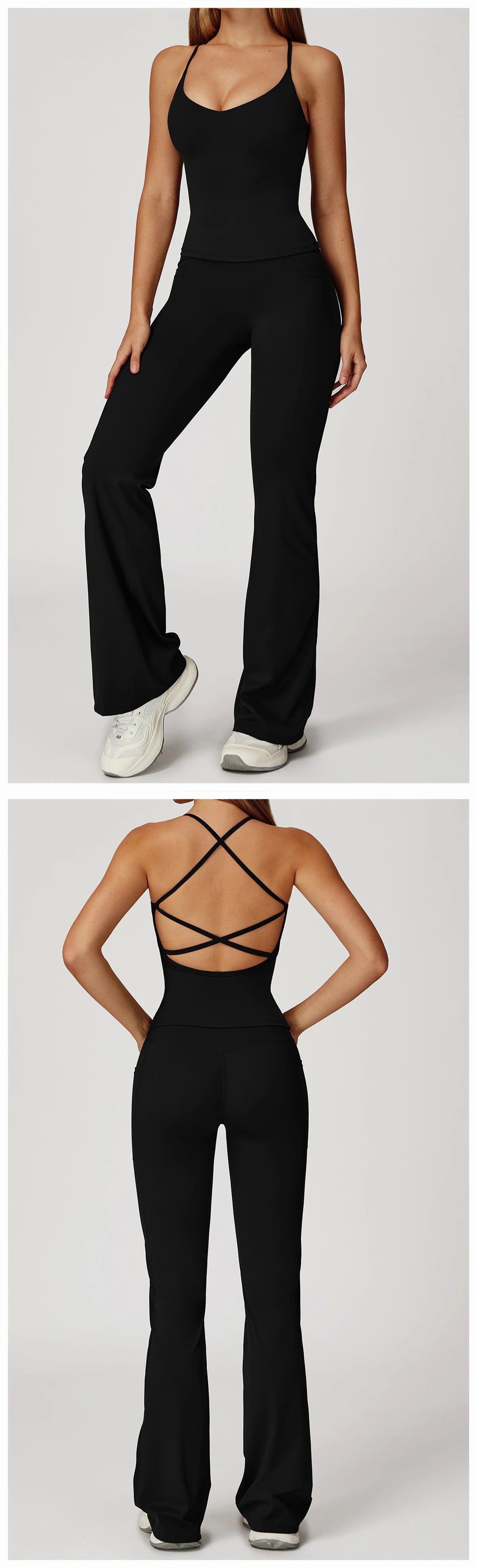 Women Tracksuit Yoga Set 2PCS Gym Workout Clothes for Female Push Up Bra High Waist Leggings Sexy Fitness Sportswear Sports Suit