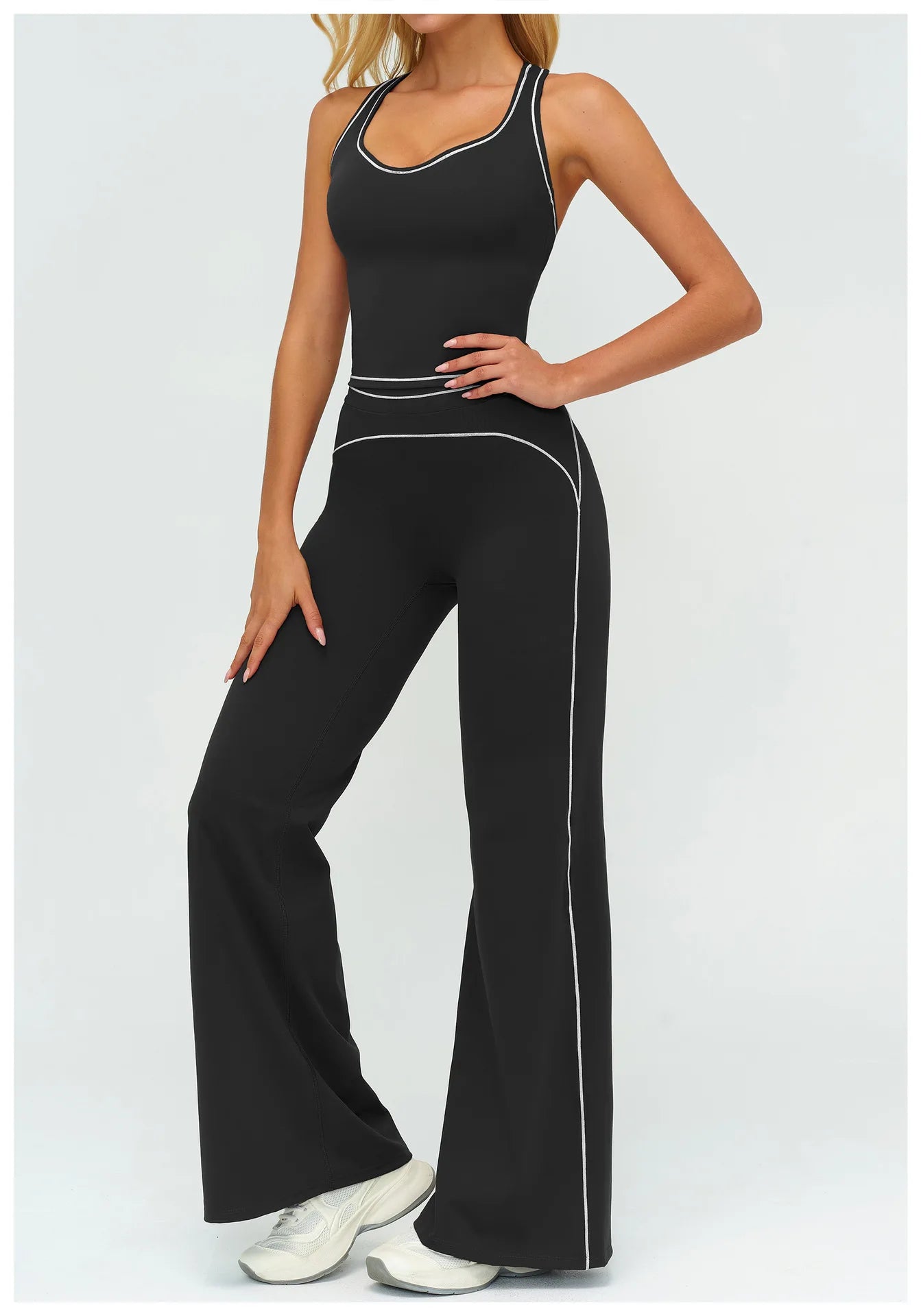 Women Tracksuit 2PCS Yoga Clothes Athletic Wear Fitness Set Gym Outfits Workout Sets Push Up Sports Bra Leggings Suit Sportswear