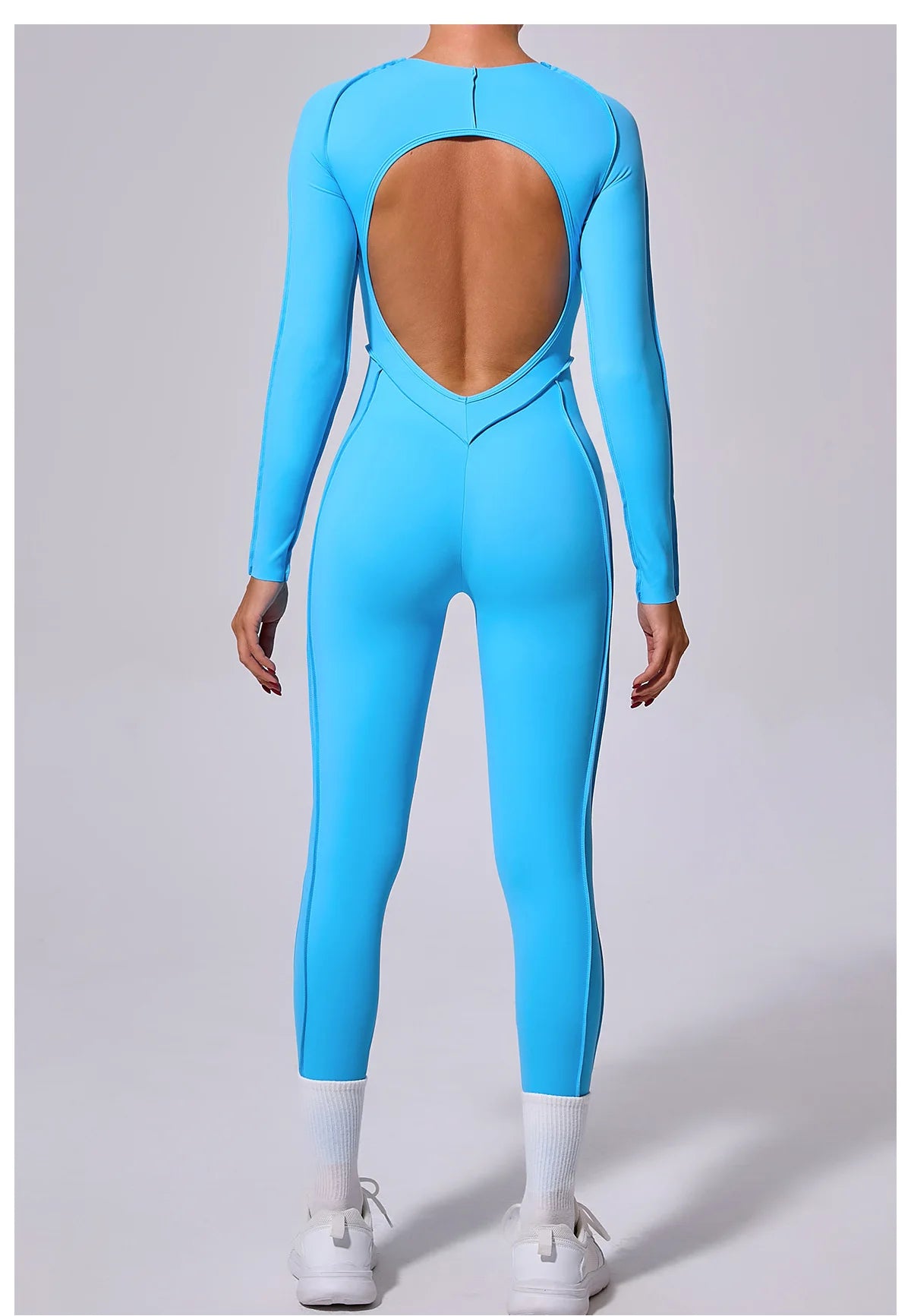 Workout Jumpsuit Sports Overalls Women Tracksuit Gym Clothing Running Long Sleeved Fitness Suits Gym Clothes Sportswear Yoga Set