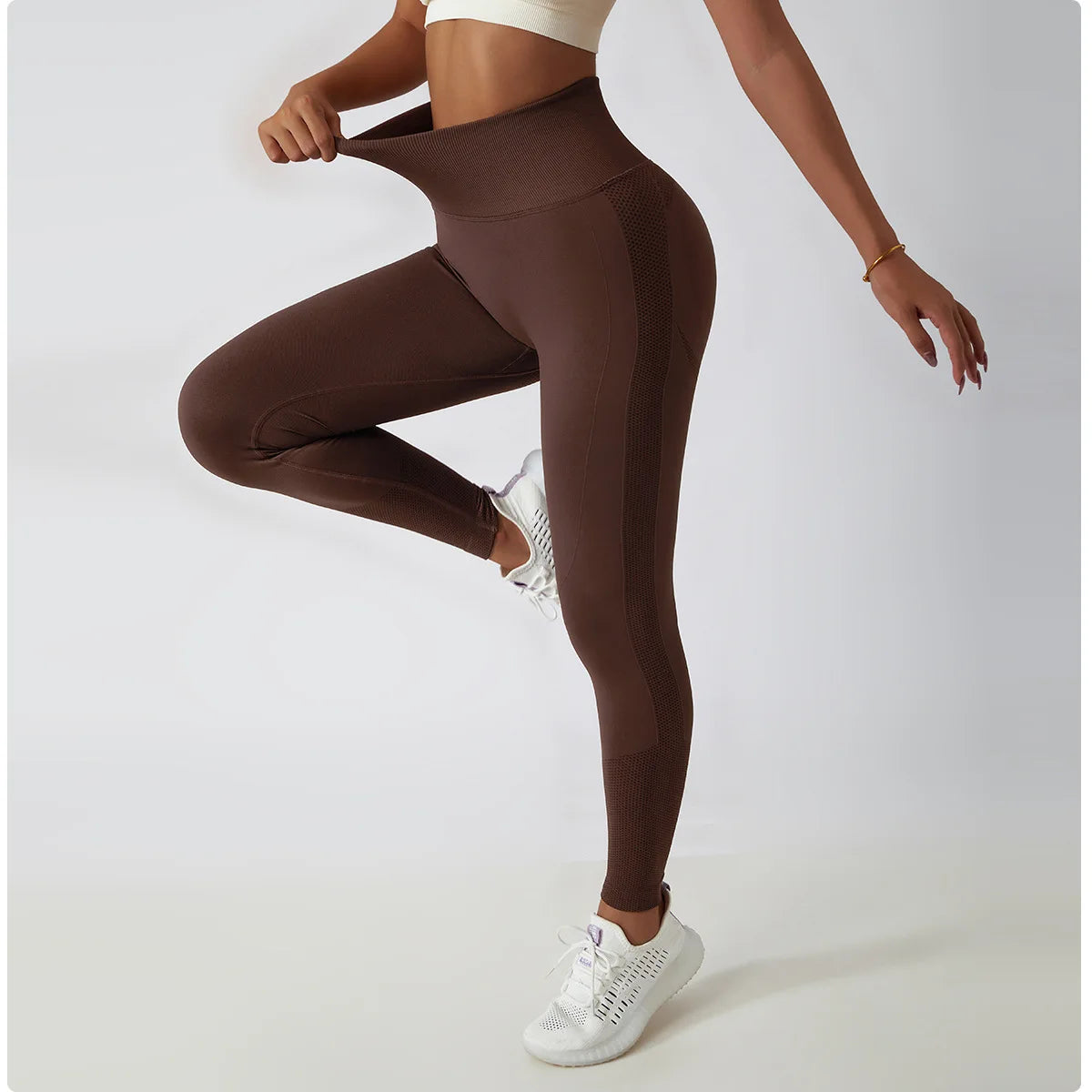 Seamless Leggings Women High Waist Yoga Pants Scrunch Butt Gym Push-up Legging Booty Yoga Leggings Sports Fitness Workout Tights