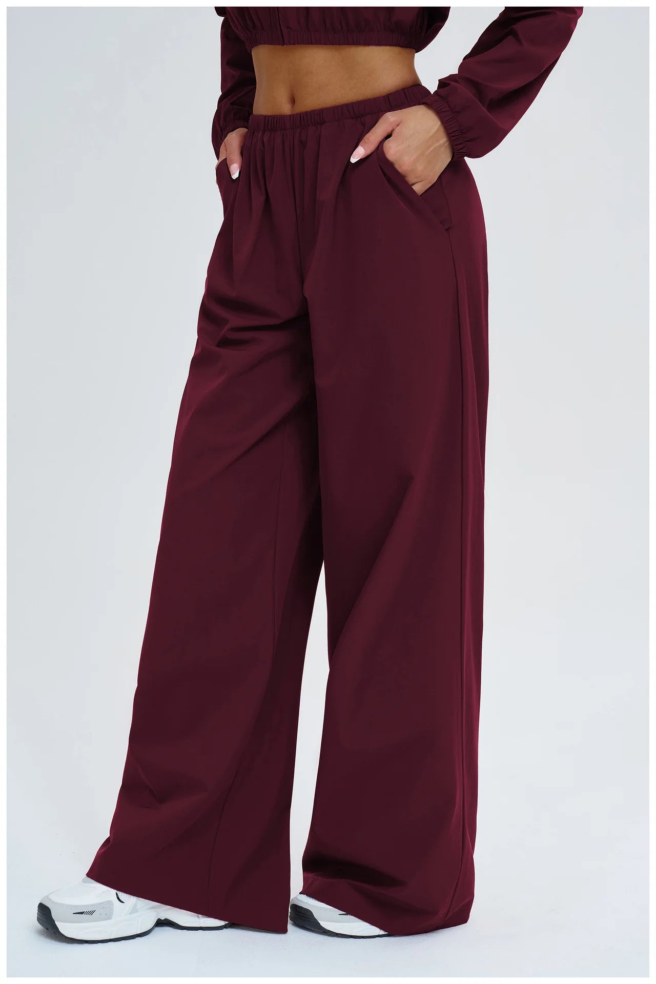 Yoga Pants For Women Sun Protection Sports Pants Loose Wide Leg Pocket Sports Pants Outdoor Cycling Hiking Casual Pants Women