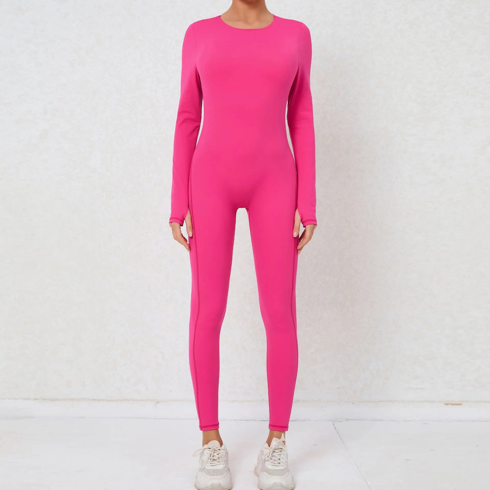 Jumpsuit Gym Yoga Set Women Long Sleeves Sportswear Women Tracksuit Sport Fitness Rompers Female Push Up Workout Bodysuit