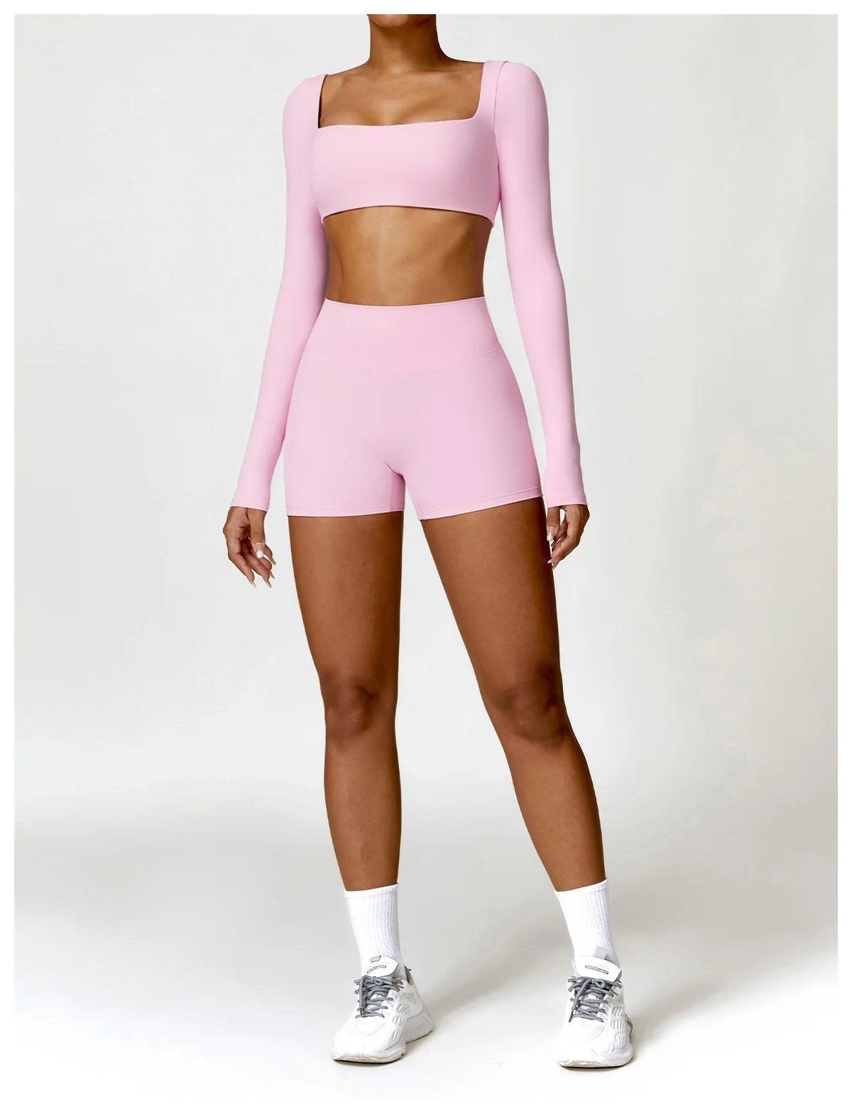 Women Sports Short Yoga Legging Shorts Squat Proof High Waist Fitness Tight Shorts Cycling Running Push Up Workout Gym Shorts