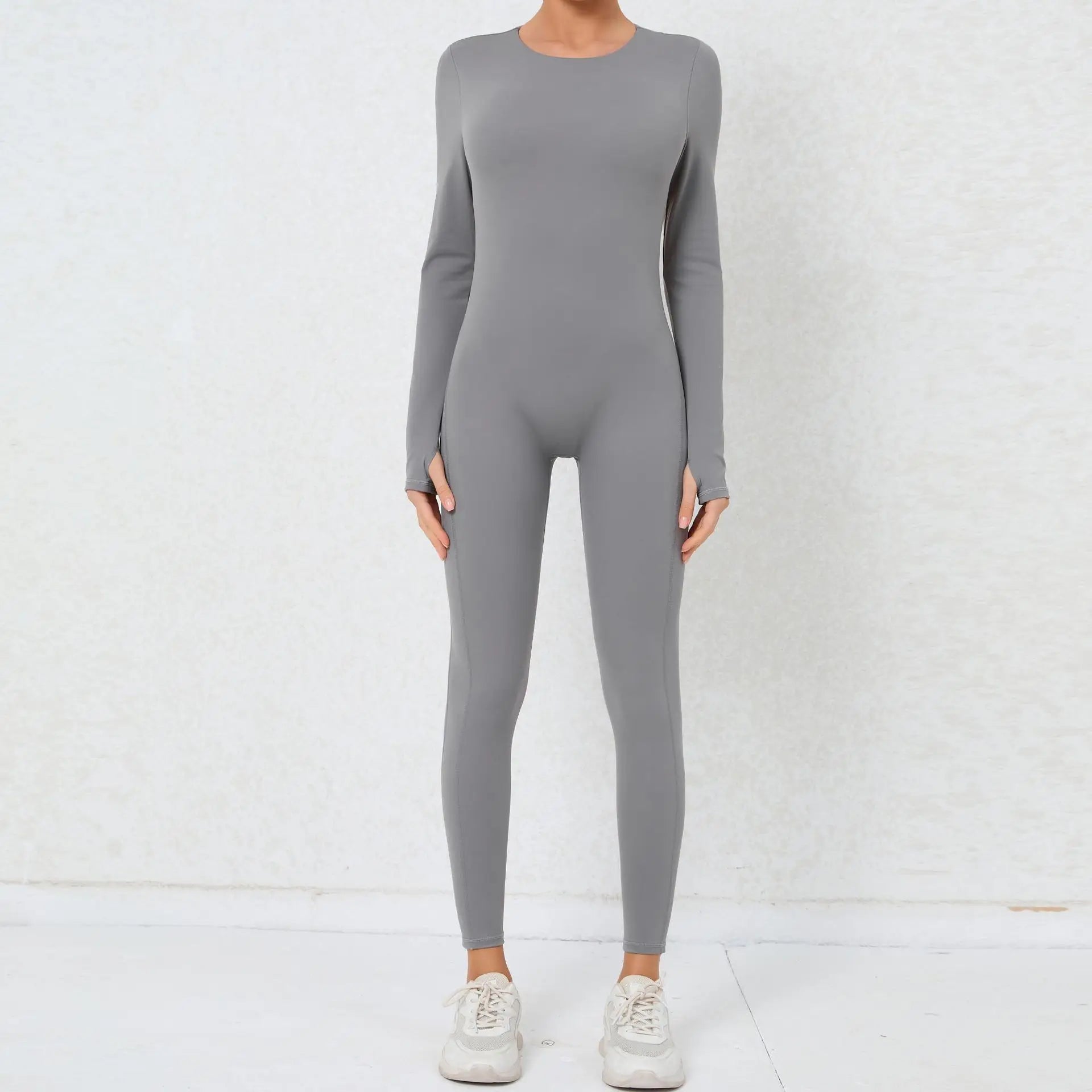 Jumpsuit Gym Yoga Set Women Long Sleeves Sportswear Women Tracksuit Sport Fitness Rompers Female Push Up Workout Bodysuit