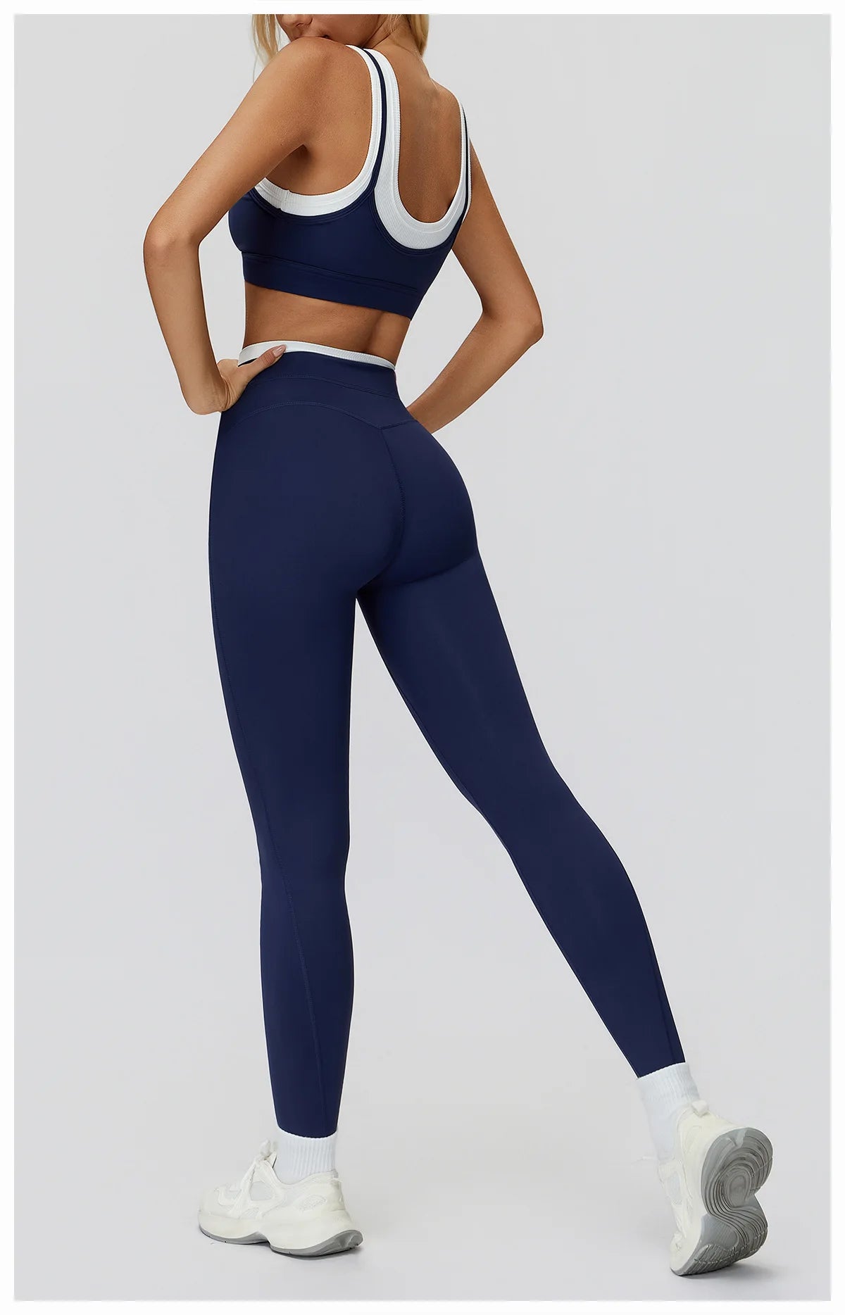 Yoga Leggings Tights Women Fitness Leggings Running Cycling Pants Breathable Sports Leggings High Waist Workout Gym Clothing