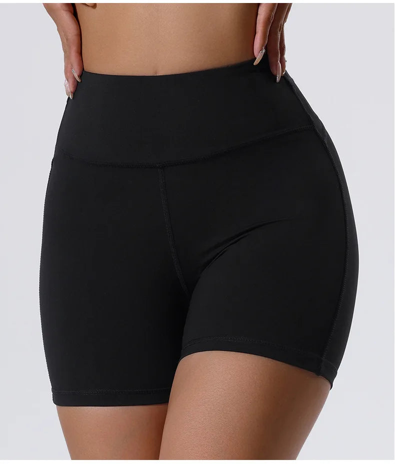 Summer Shorts for Women Yoga Shorts Running Push Up Workout Tights Gym Shorts Fitness High Waist Sports Short Women Clothing