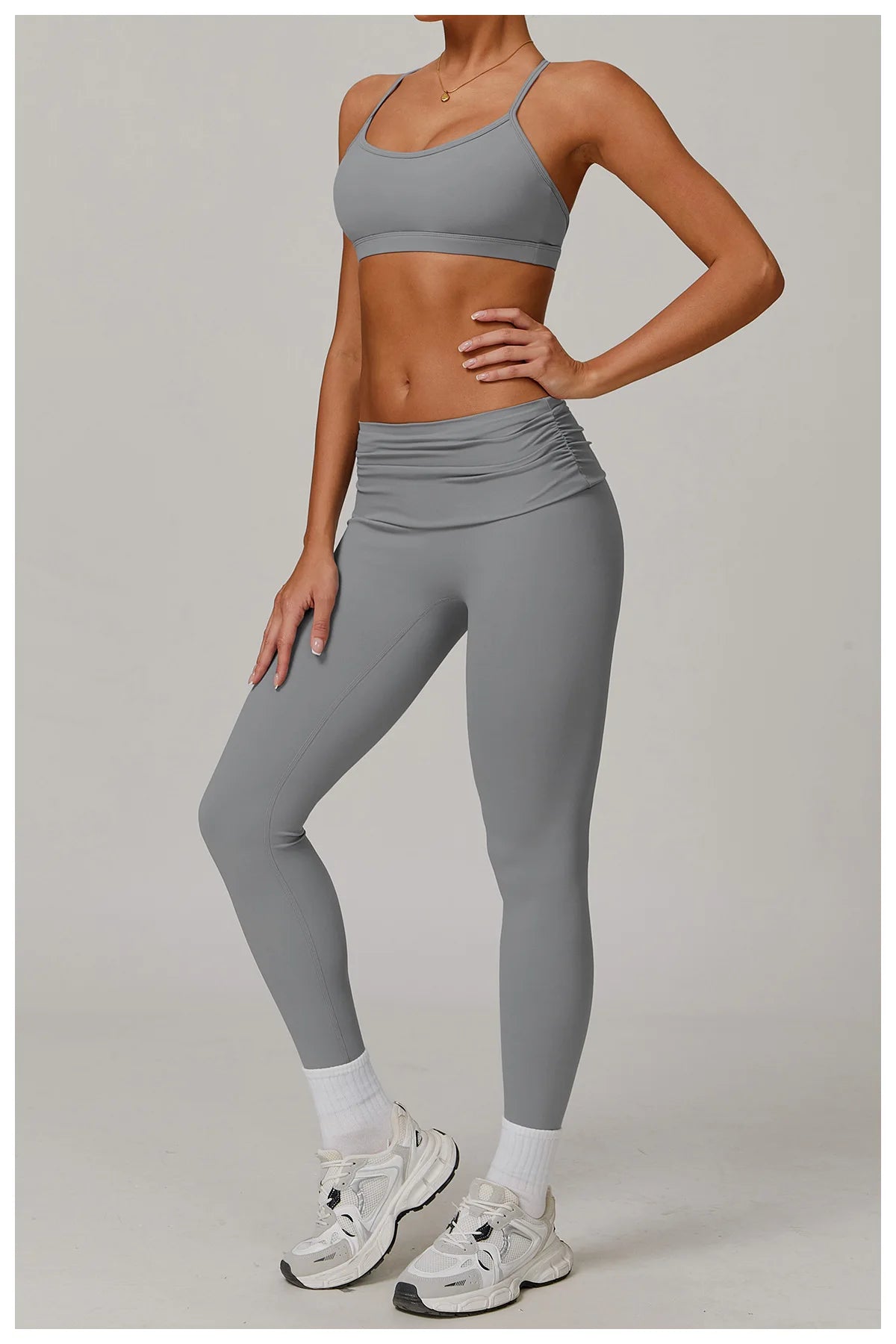 Sports Pants Sexy Gym Leggings Workout Sports Tights Pants Women High Waist Elastic Fitness Leggings Push Up Running Yoga Pants