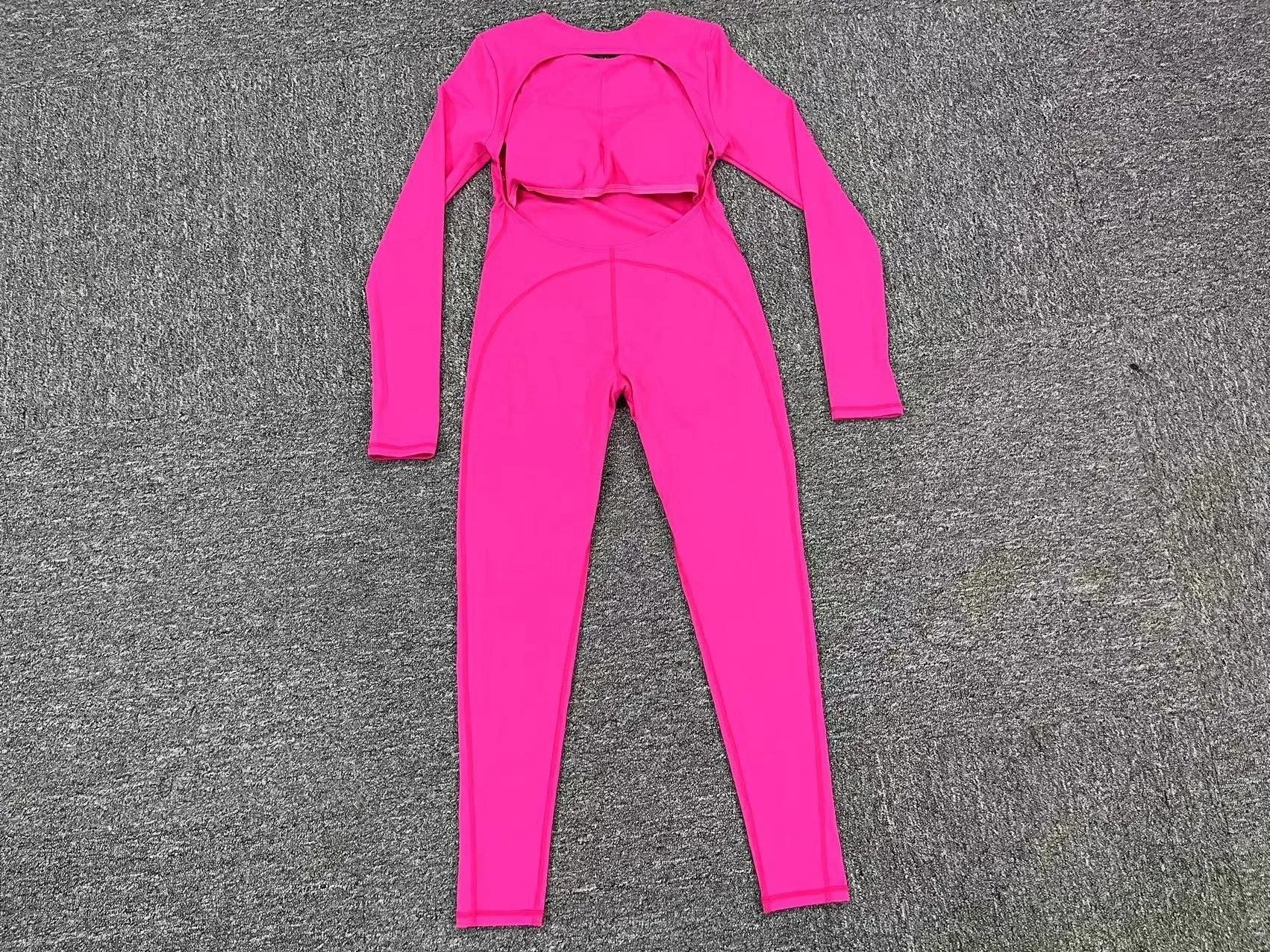 Jumpsuit Gym Yoga Set Women Long Sleeves Sportswear Women Tracksuit Sport Fitness Rompers Female Push Up Workout Bodysuit
