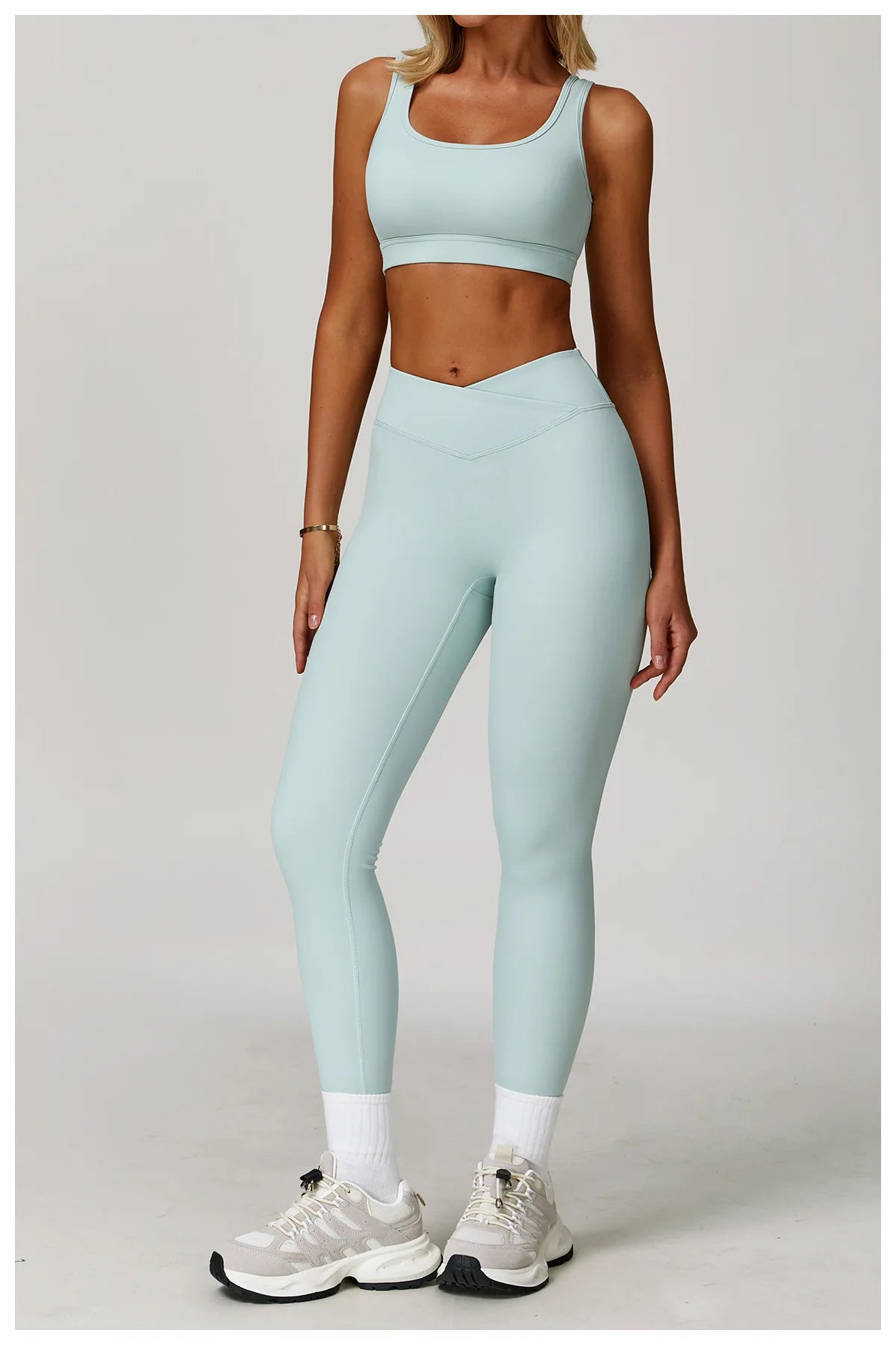 Sportswear Yoga Set 2PCS Gym Clothes Workout Outfits Yoga Suits For Women Tracksuits Fitness Set Sports Bra Running Gym Leggings