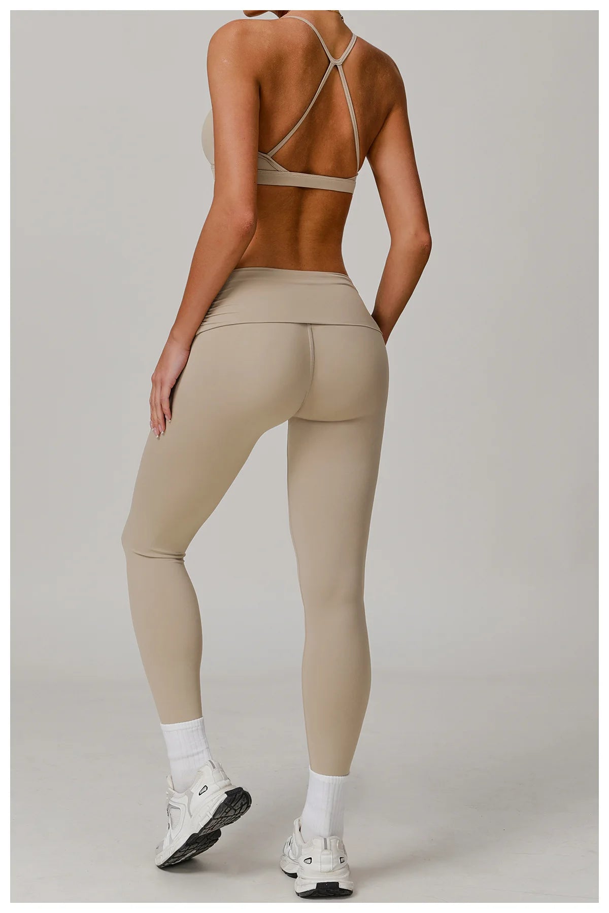 Sports Pants Sexy Gym Leggings Workout Sports Tights Pants Women High Waist Elastic Fitness Leggings Push Up Running Yoga Pants