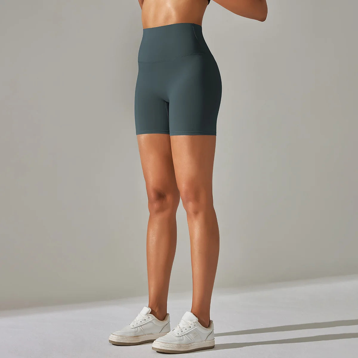 Seamless Yoga Shorts Women Fitness Shorts Running Cycling Shorts Breathable Sports Leggings High Waist Summer Workout Gym Shorts