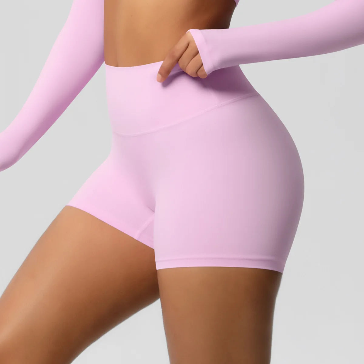 Seamless Impact Shorts Women Yoga Shorts Push Up Booty Workout Gym Shorts Fitness High Waist Sports Short Women Clothing