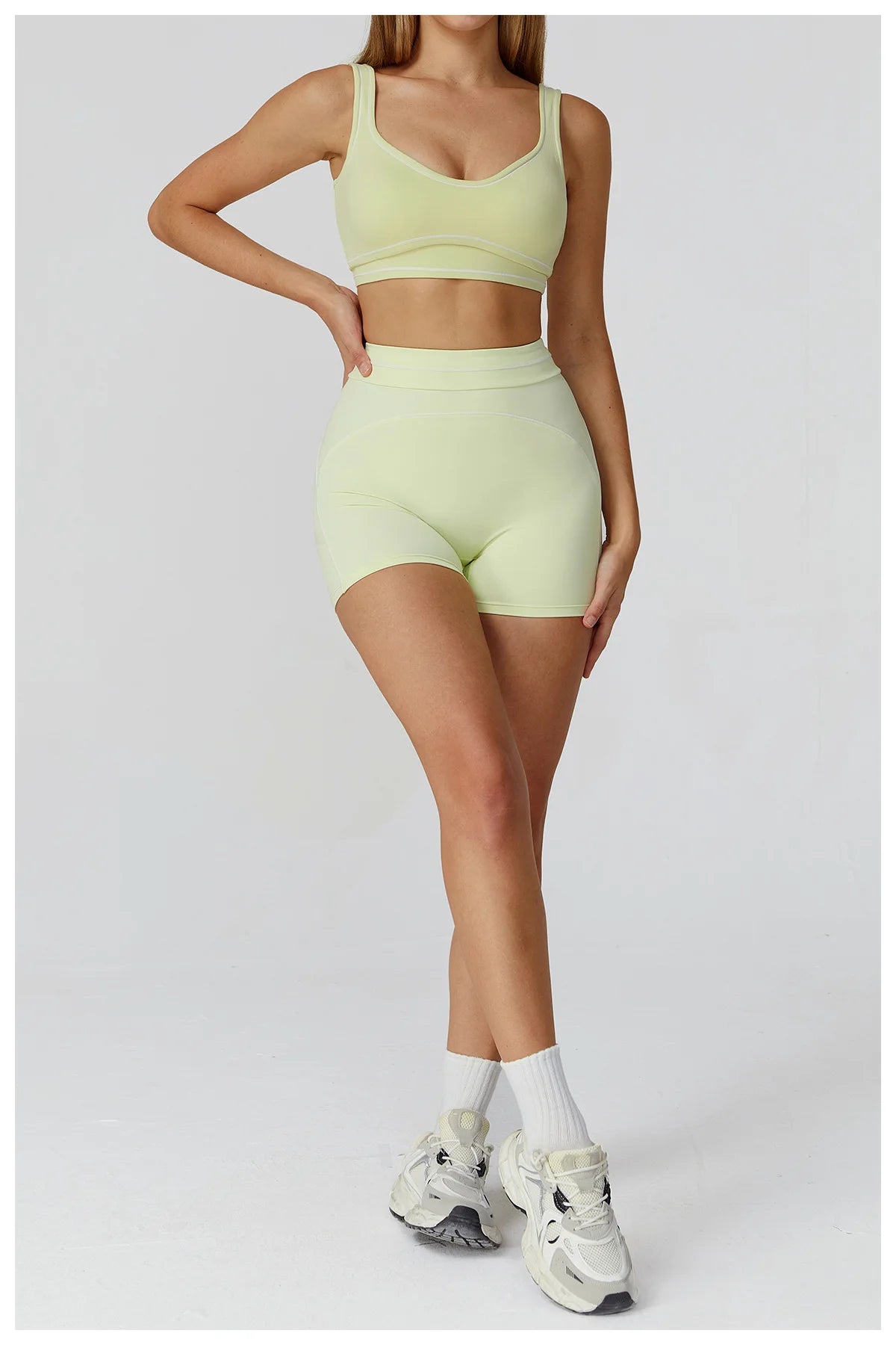 Yoga Shorts Women High Waist Workout Shorts Fitness Yoga Lift Butt Fitness Ladies Yoga Gym Running Impact Short Pants Sportswear