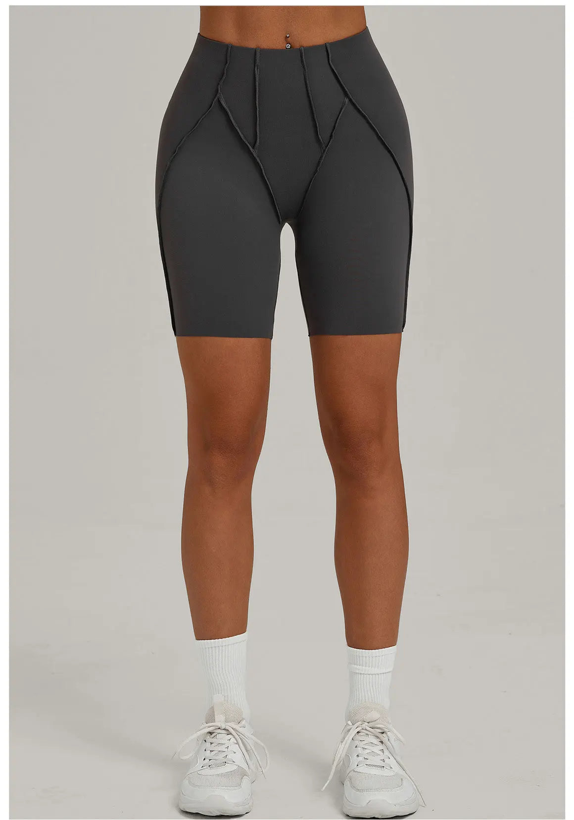 Impact Yoga Shorts High Waist Workout Fitness Lift Peach Butt Fitness Tights Gym Running Body Shaper Pants Casual Sportswear