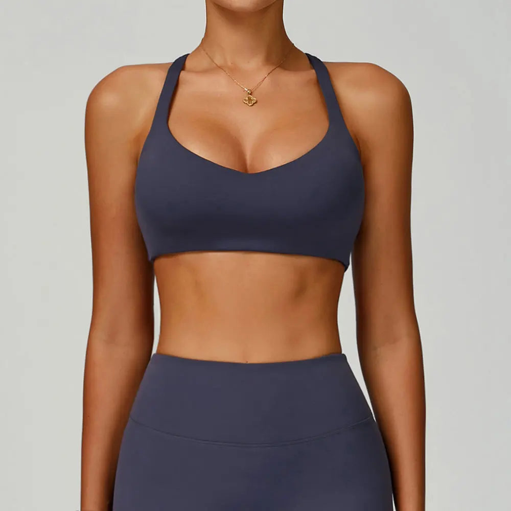 Women Sports Bra High Strength Top Push Up Fitness Yoga Underwear Sport Top Sexy Women Breathable Running Vest Bralette Gym Bra