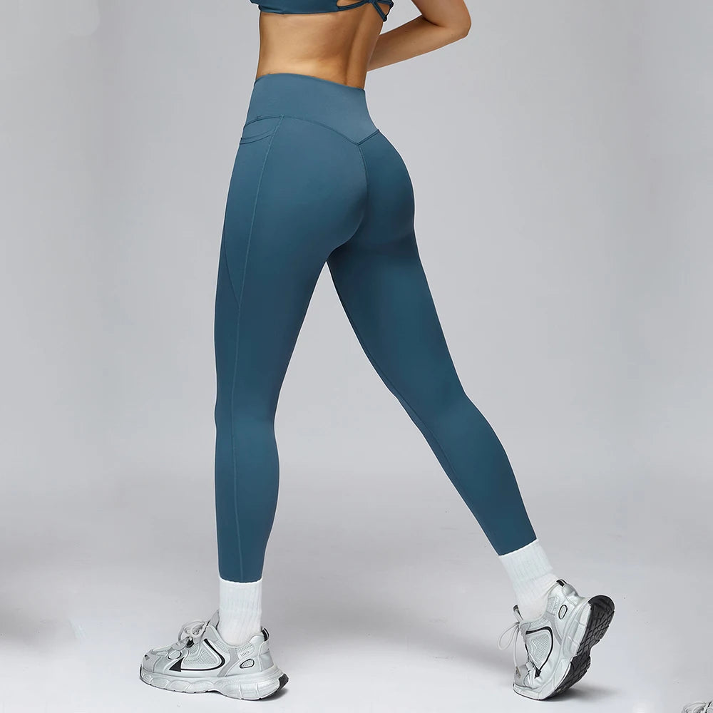 Gym Leggings Women Yoga Pants Sexy High Waist Booty Lifting Leggings Pants Women Sports Clothing Running Cycling Fitness Wear