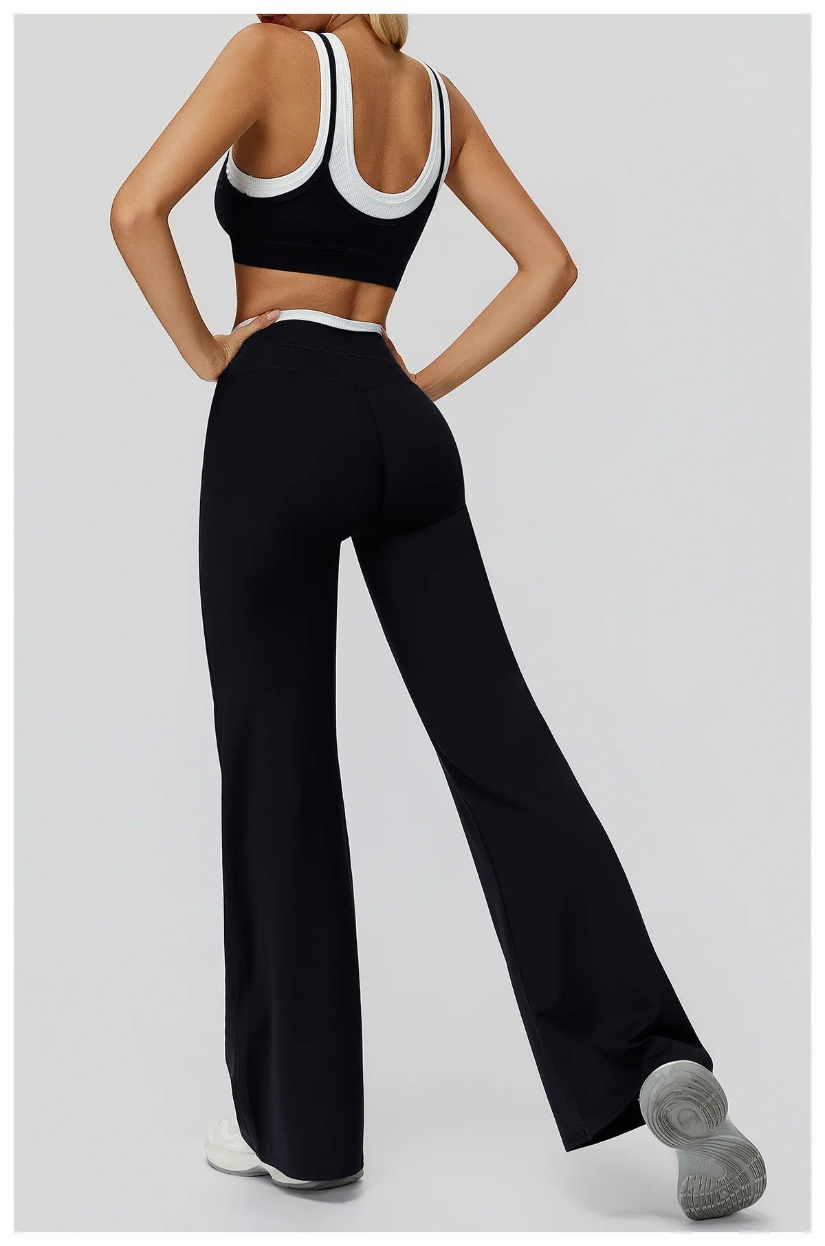 Bell-bottoms Women's High Waisted Bootcut Yoga Pants Flared Leggings for Workout and Casual Wear Comfortable Stylish Activewear