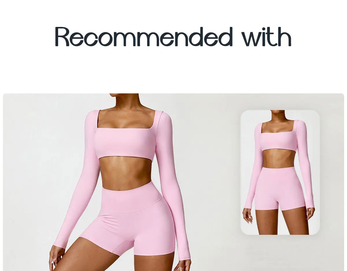 Winter Yoga Long sleeved Women's Outdoor Running Fitness Wear T-shirt Long sleeved Yoga Shirt Gym Push Up Workout Sports Top
