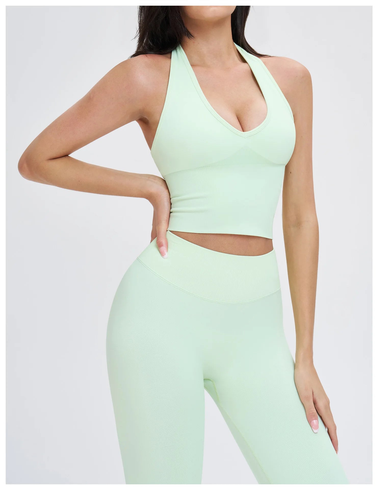 Seamless Fitness Bra High-intensity Workout Tops Gym Fitness Sports Bra Sexy Athletic Sport Bra Women Backless Gym Yoga Crop Top