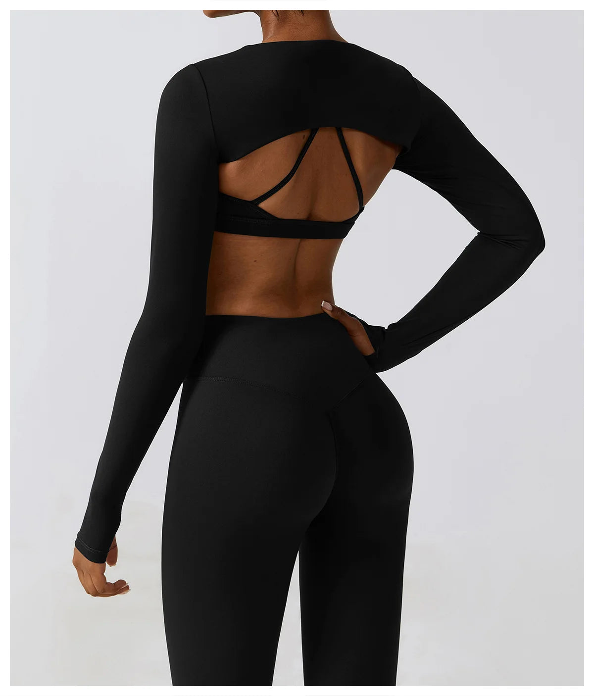 Sports Camisole Yoga Long Sleeved 1 Piece Shawl Yoga Top Nude Fitness Yop Gym Push Ups Workout Tops Running Sports Smock