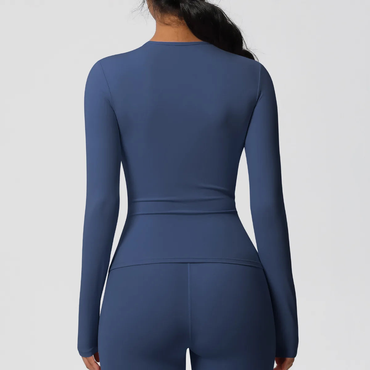 Yoga Shirts For Women Long Sleeve Fitness Running Push Up Gym Clothes Workout Dry Fit Breathable High Elastic Sports Top