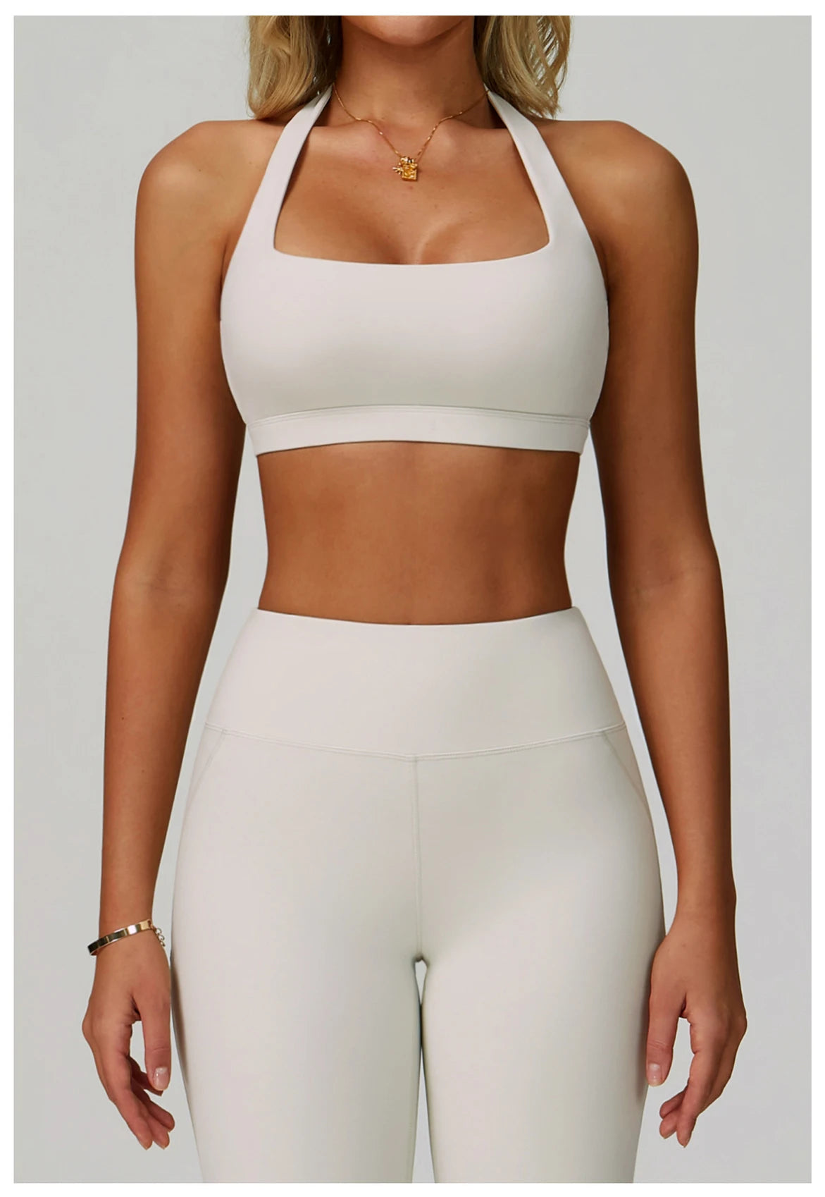 Women Fitness Yoga Bras Race Back Sports Underwear Hanging Neck Bra Women Breathable Underwear For Women Gym High Strength Top