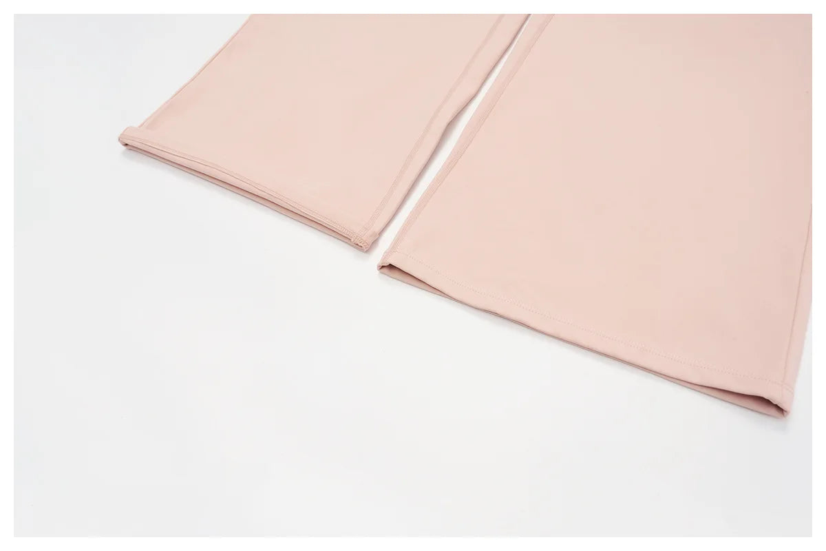 Winter New Yoga Pants With Plush Insulation High Waist Wide Leg Pants Outdoor Sports Running Wide Leg Pants for Women Pants