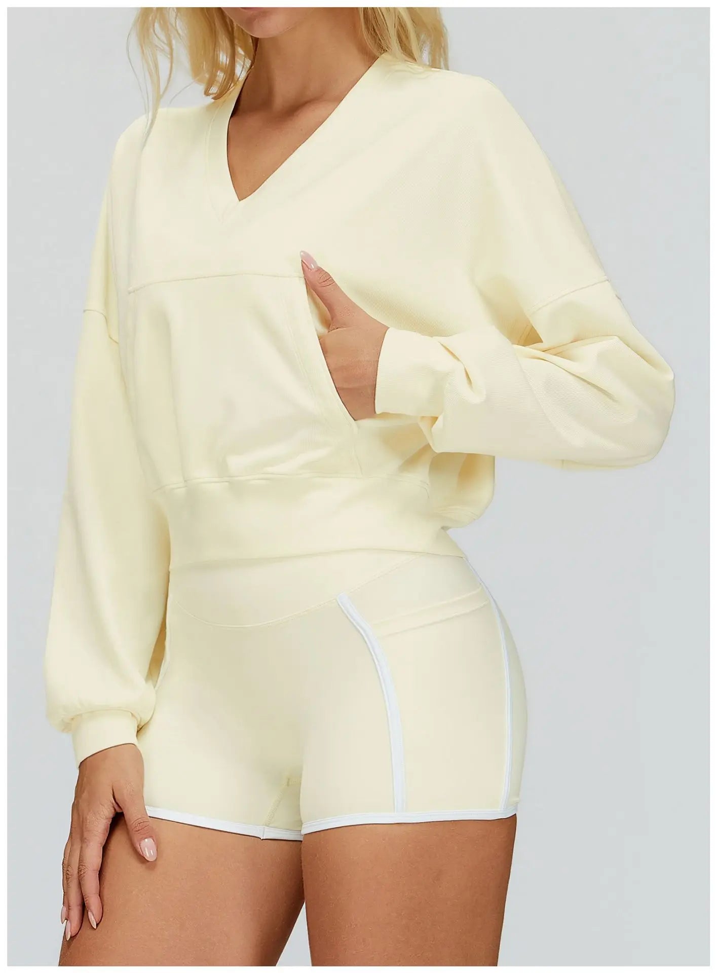 Hooded Hoodie Women's Long Sleeved Warm Windproof Casual Loose Sports Hoodie Outdoor Hiking and Running Sports Jacket