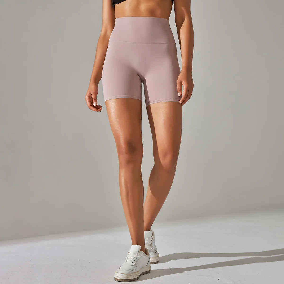 Seamless Yoga Shorts Women Fitness Shorts Running Cycling Shorts Breathable Sports Leggings High Waist Summer Workout Gym Shorts