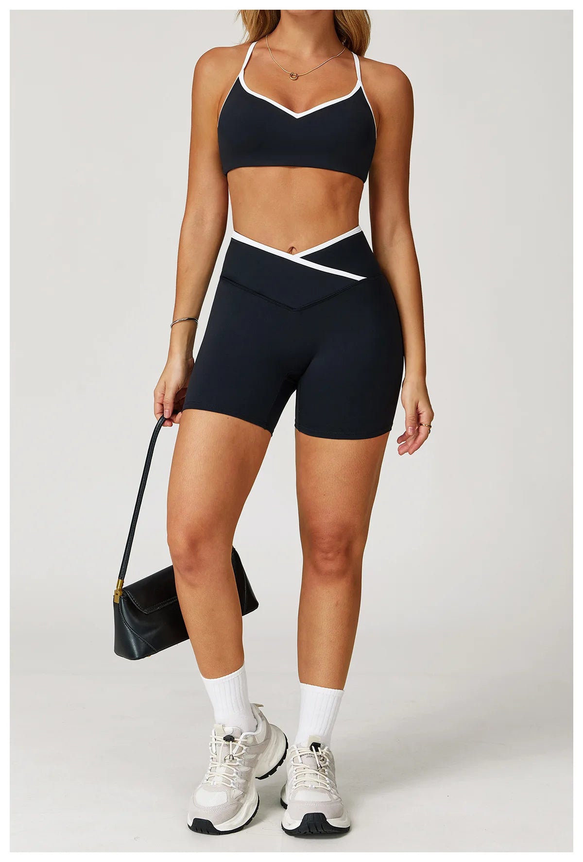 Gym Underwear Women's Sport Bra Sports Bra Anti-sweat Breathable Yoga Bra Shockproof Crop Top Fitness Top Push Up Workout Tops