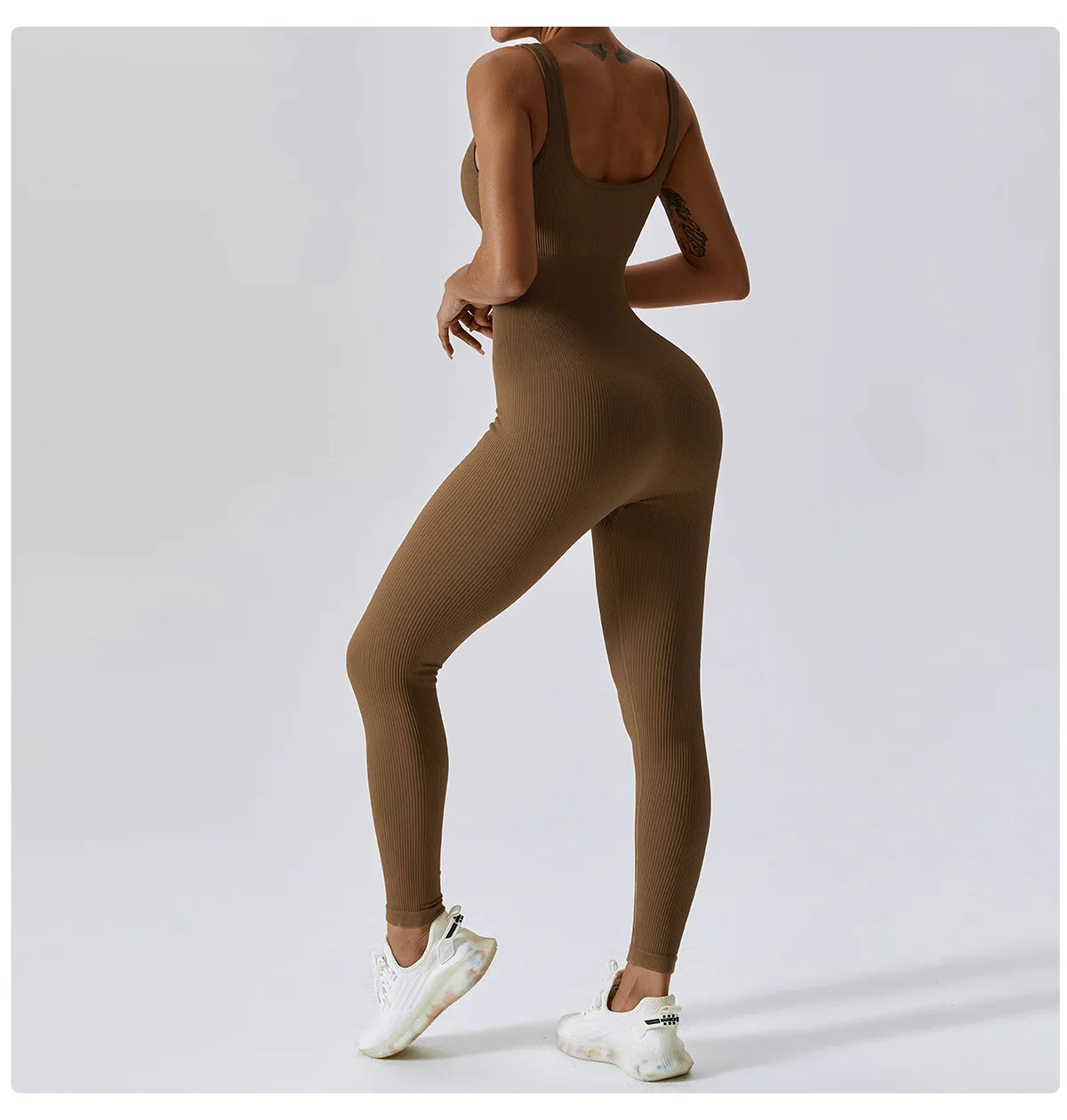 Women's Tracksuit Seamless Yoga Set Yoga Jumpsuits One Piece Workout Rompers Sportswear Gym Set Workout Clothes Women Bodysuit