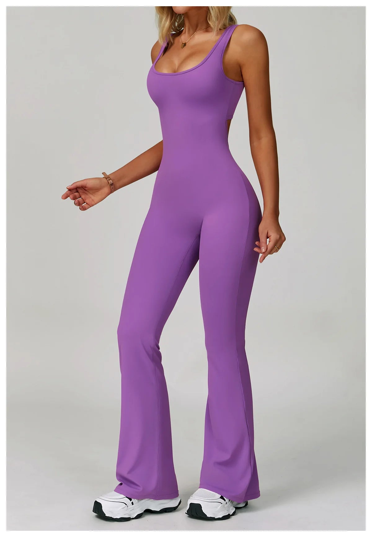 Gym Jumpsuit Women's Fitness Suit Yoga Sets Sports Overalls Woman Tracksuit Yoga Clothing Workout Sportswear Sexy Back V Rompers