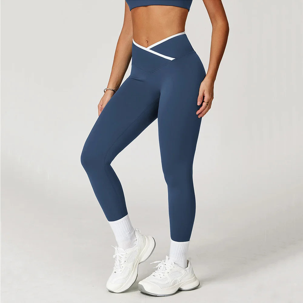 Women Hip Lifting Women Impact Sports Leggings High Waist Fitness Legging Push Up Yoga Pants Gym Clothing Sports Workout Tights