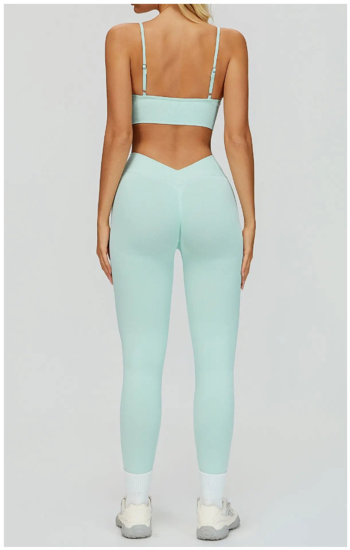 Seamless Yoga Suit 2PCS Sports Set Women Tracksuit Gym Running Workout Clothes Sports Long Sleeve Athletic Wear Yoga Clothing