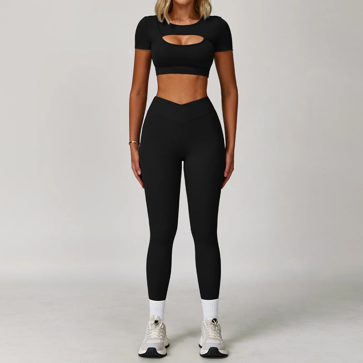 Sportswear Yoga Set 2PCS Gym Clothes Workout Outfits Yoga Suits For Women Tracksuits Fitness Set Sports Bra Running Gym Leggings