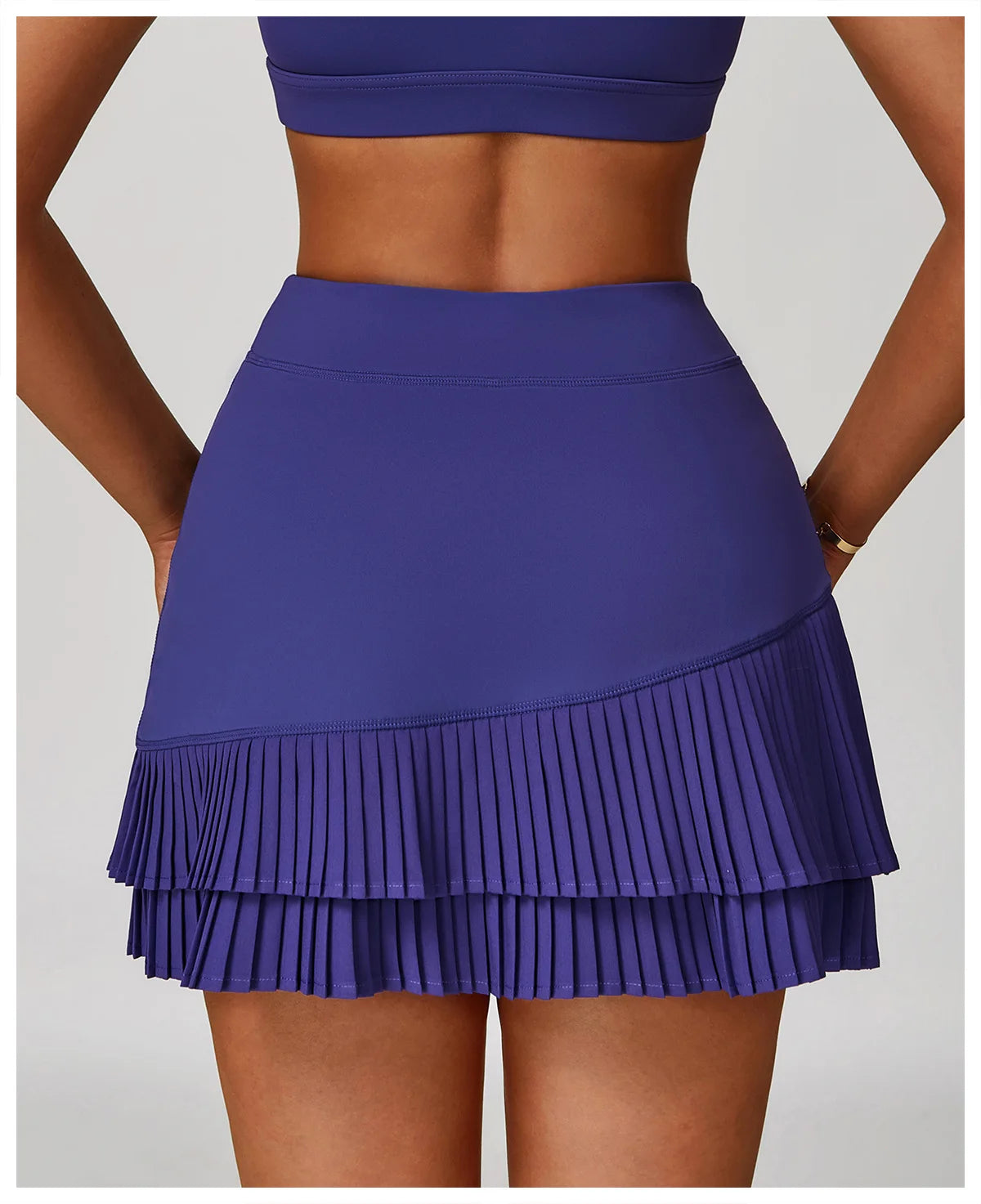 Women's Pleated Sports Skirts Dancing Golf Tennis Skirt for Women Gym Workout Push Up Fitness Shorts High Waist Running Skirts ﻿