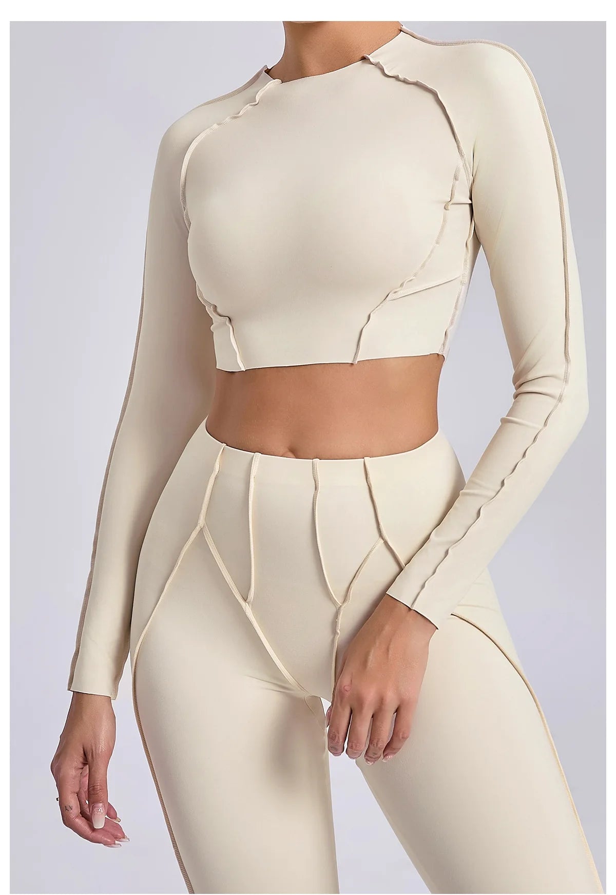 Long Sleeve Workout Top Gym T-shirt Pilates Clothes Women Active Wear Sports Shirt Elastic Fitness Yoga Clothing Running Shirts